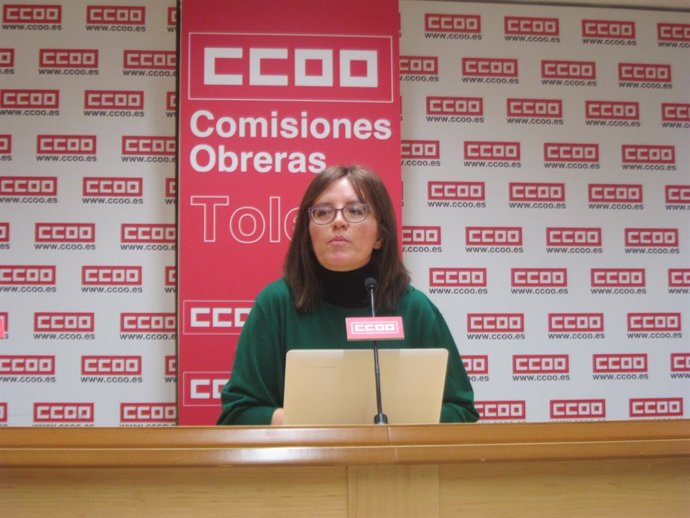 Secretaria regional de Empleo y Políticas Sociales de CCOO, María Ángeles Castellanos.