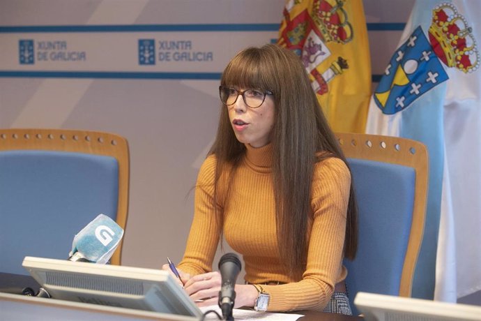 La directora xeral de Formación e Colocación, Zeltia Lado