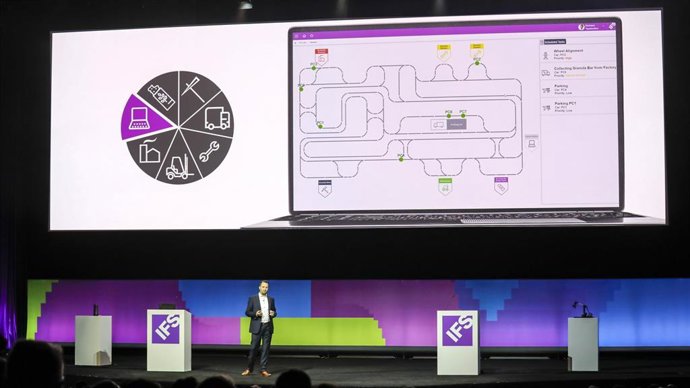 Evento de la empresa de software de negocio IFS