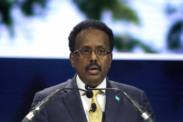 El presidente de Somalia, Mohamed Abdullahi Mohamed  'Farmajo'