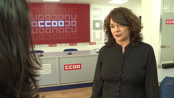La secretaria de Empleo de CCOO, Lola Santillana