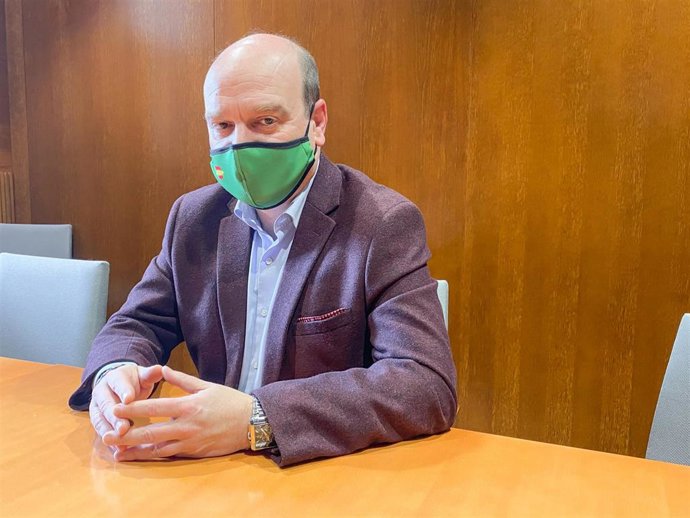 Santiago Morón, portavoz de VOX en las Cortes de Aragón