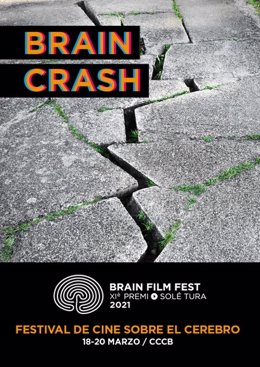 Cartell del IV Festival Brain Film Fest, que se celebrar al mar