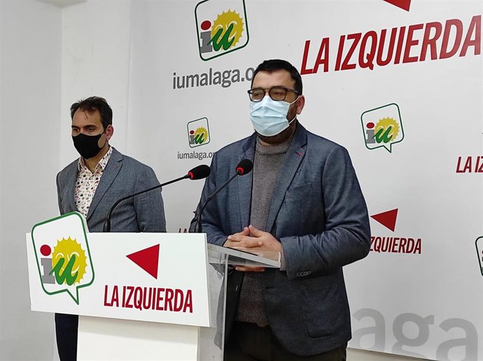 Toni Valero y Guzmán Ahumada en rueda de prensa en Málaga