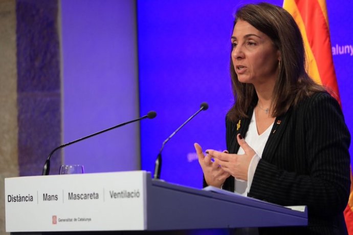La portaveu del Govern i consellera de Presidncia, Meritxell Budó