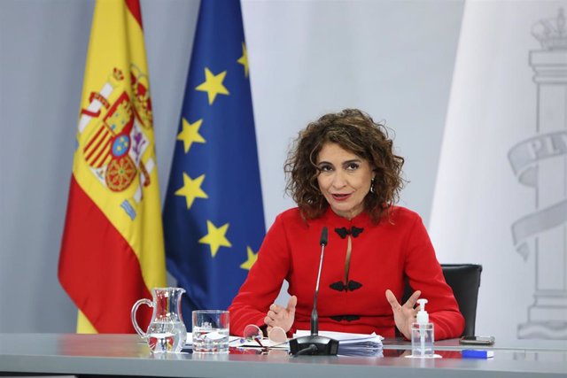 La portavoz del Gobierno y ministra de Hacienda, María Jesús Montero.