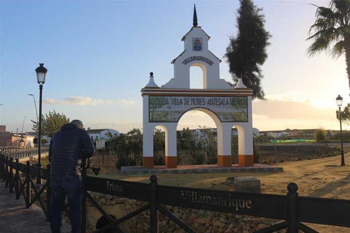Vista del pueblo de Villamanrique
