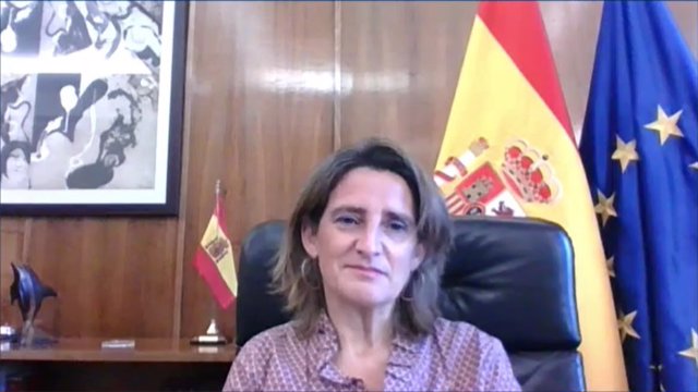 La vicepresidenta cuarta del Gobierno y ministra para la Transición Ecológica y el Reto Demográfico, Teresa Ribera, este lunes