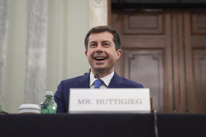 El secretario de Transporte de EEUU, Pete Buttigieg