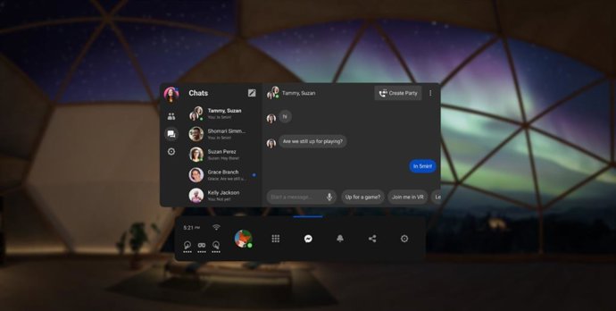 Messenger en Oculus