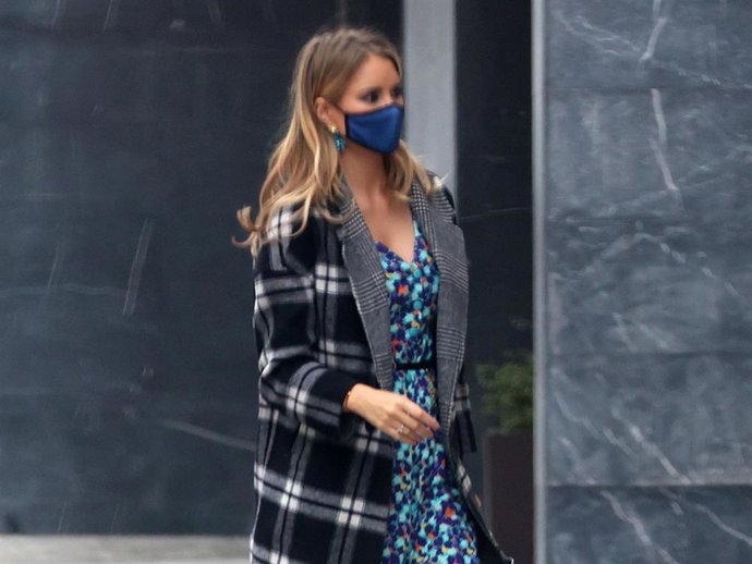 Alba Carrillo, ideal por las calles de la capital