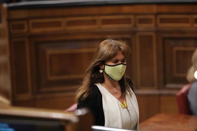 La portavoz de Junts en el Congreso, Laura Borrás.