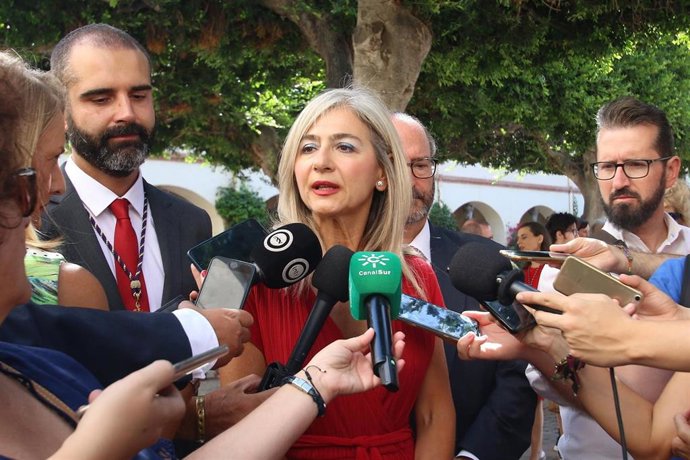 La consejera de Cultura y Patrimonio Histórico, Patricia del Pozo