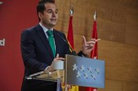 Aguado defiende la "correcta" estrategia de Madrid contra el Covid, basada en "la ciencia"