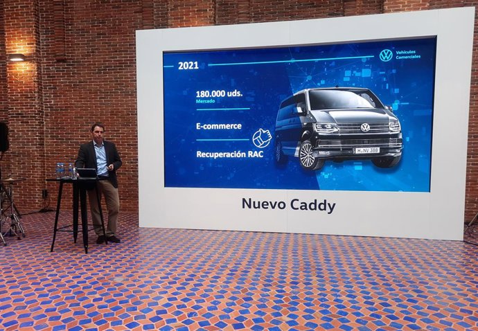 El director general de Volkswagen Vehículos Comerciales en España, Alberto Teichman.