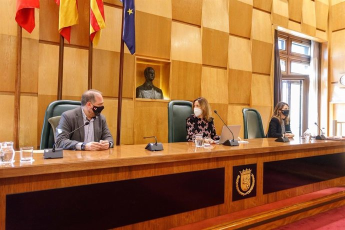 La consejera municipal de Servicios Públicos y Movilidad del Ayuntamiento de Zaragoza, Natalia Chueca