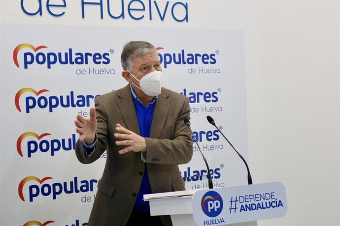 El diputado nacional del PP de Huelva, Carmelo Romero.
