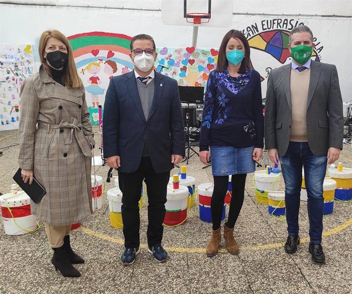 Visita al CEIP San Eufrasio, en Andújar