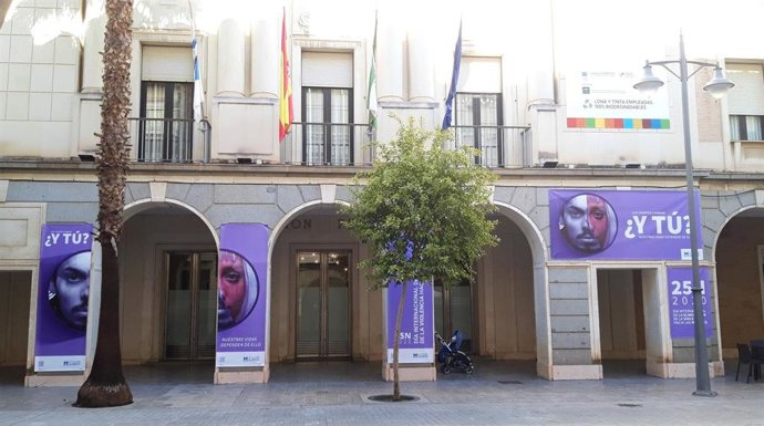 Fachada de la Diputación de Huelva, en una imagen de archivo.