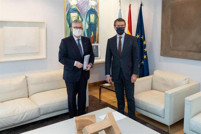 Feijóo y Vieites mantienen una reunión