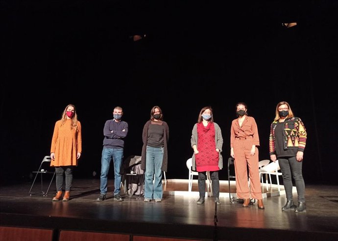 Presentación del monólogo 'Anar a Saturn i tornar' en el Teatre Principal.