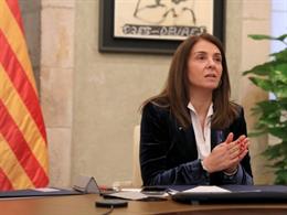 La consellera de Presidencia, Meritxell Budó