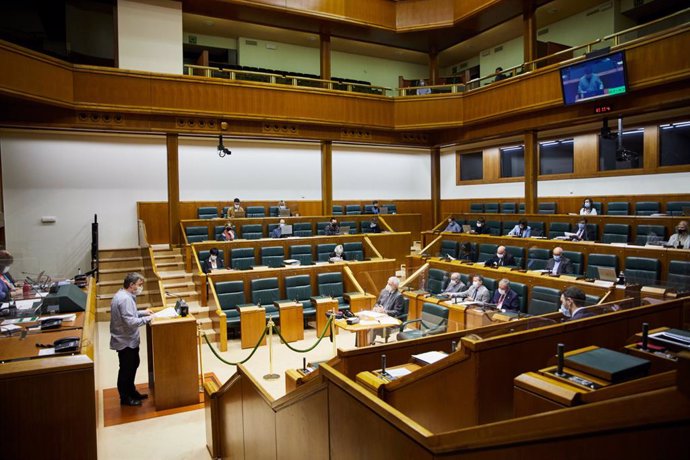 Debate en el Parlamento Vasco