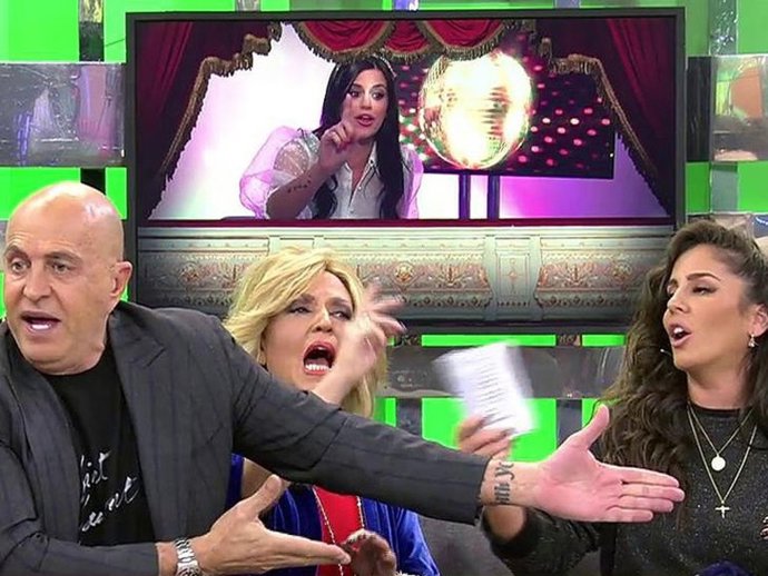 KIKO MATAMOROS, LYDIA LOZANO Y ANABEL PANTOJA