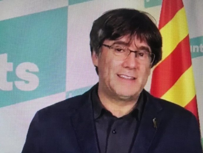 L'expresident de la Generalitat Carles Puigdemont