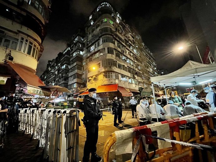 Pruebas de coronavirus en China.