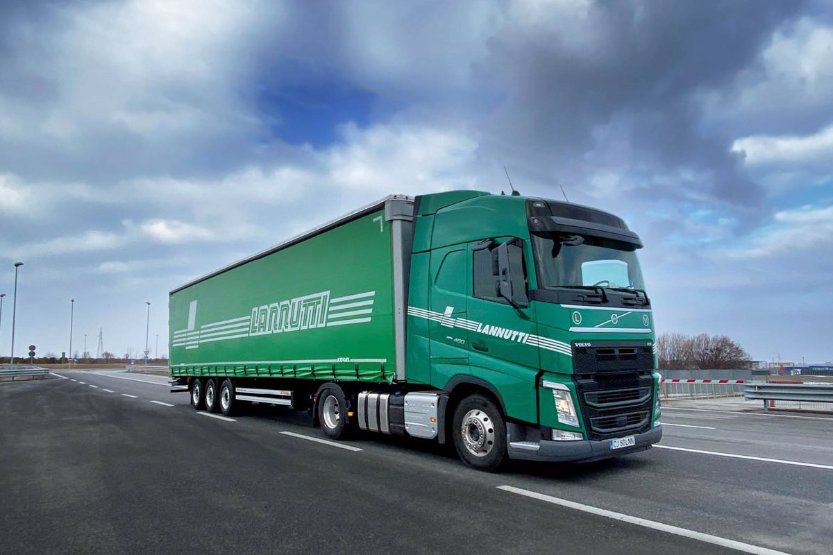 Il gruppo italiano Lannutti ha acquisito 1.000 camion Volvo con tecnologia I-Save