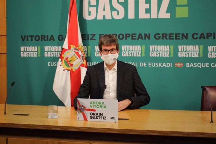 El alcalde de Vitortia, Gorka Urtaran