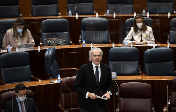 El consejero madrileño de Sanidad, Enrique Ruiz Escudero. Archivo.