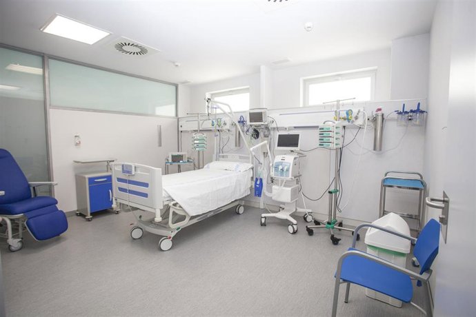 Area polivalente de críticos del Hospital San Pedro de Logroño, coronavirus