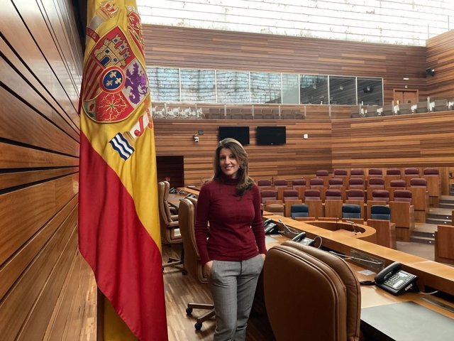 La procuradora por Valladolid Fátima Pinacho sustituirá a Jesús García-Conde como representante de Vox en el Parlamento regional.