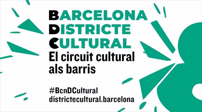 Cartel del Barcelona Districte Cultural