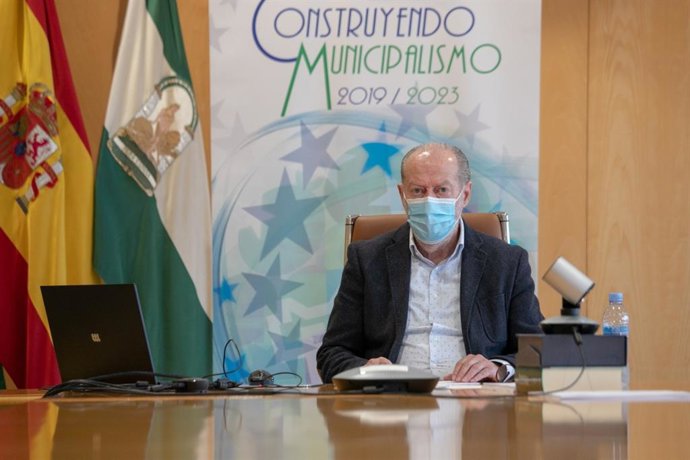 El presidente de la Federación Andaluza de Municipios y Provincias (FAMP) y de la Diputación de Sevilla, Fernando Rodríguez Villalobos.