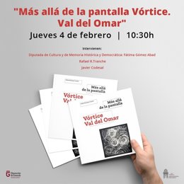 Cartel de la presentación del libro