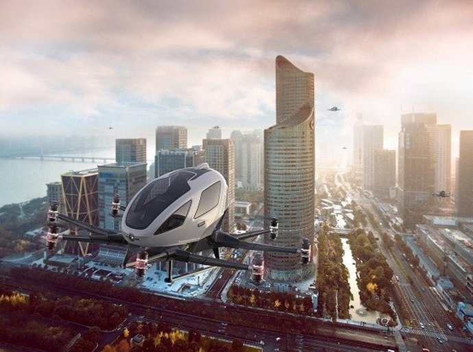 La tecnología robótica del Catec, parte del proyecto europeo "más ambicioso" sobre movilidad aérea urbana.