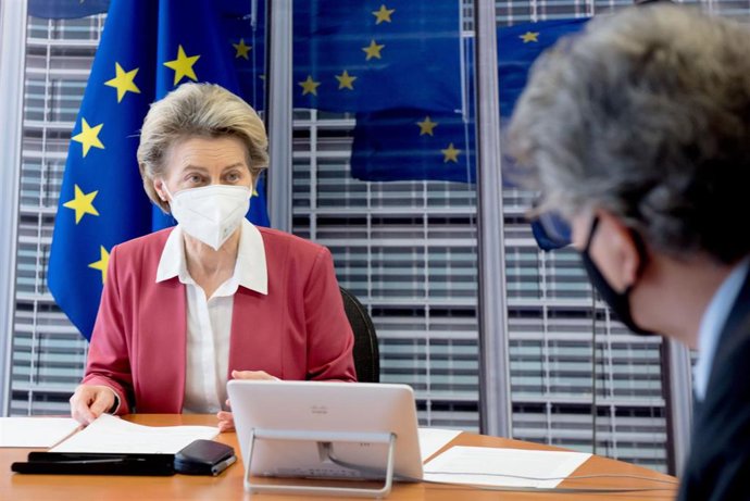 Ursula Von der Leyen, presidenta de la Comisión Europea
