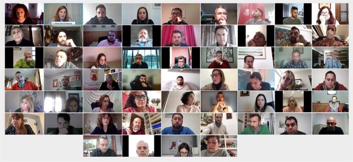 Alcaldes y dirigentes socialistas de la provincia