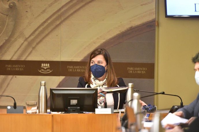 La consejera de Salud, Sara Alba, comparece en el Parlamento