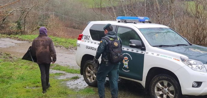 Patrulla de la Guardia Civil de Lugo.