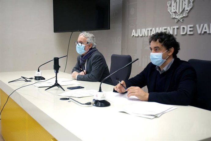 Emiliano García y Francesc Colomer (imagen de arhivo)