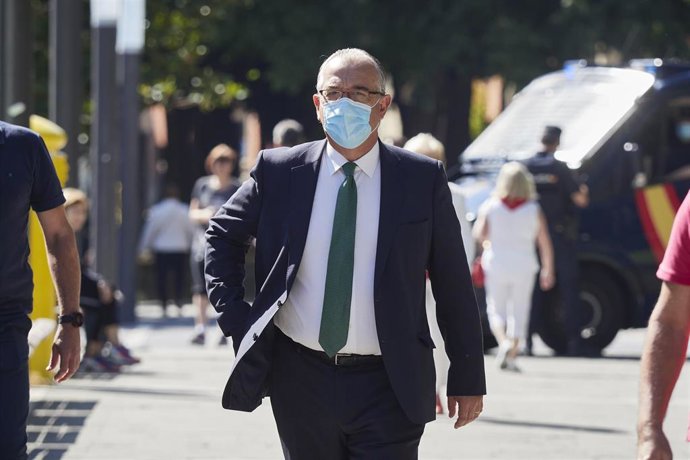 El alcalde de Pamplona, Enrique Maya