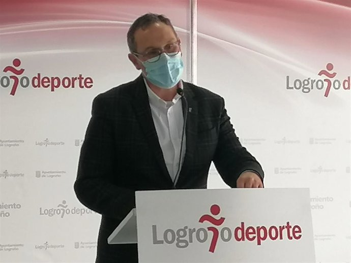 El concejal de Deportes, Rubén Antoñanzas