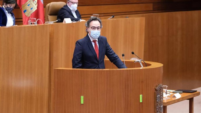 El portavoz adjunto del Grupo Ciudadanos interviene en el pleno monográfico sobre el COVID