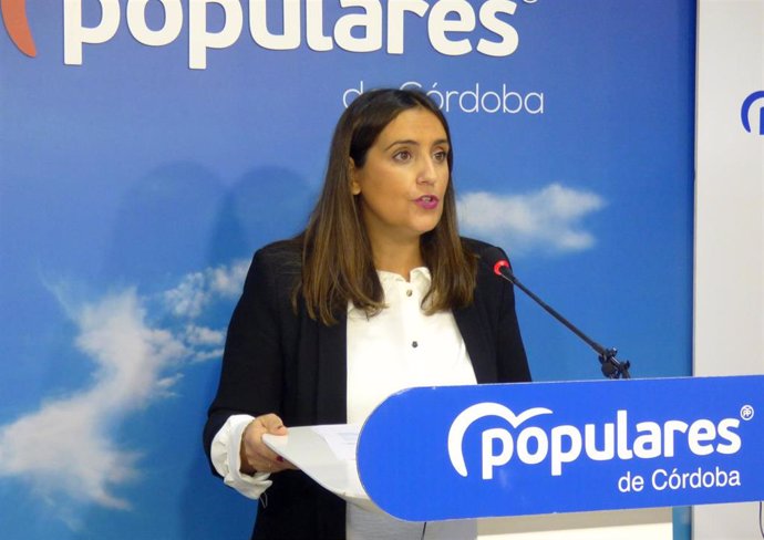 La parlamentaria autonómica y coordinadora general del PP de Córdoba, Beatriz Jurado.
