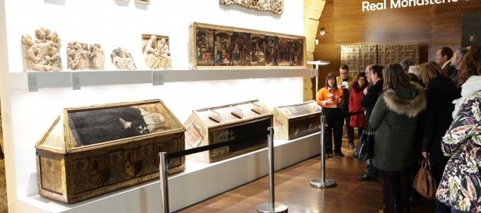 Las visitas a Sijena se retomarán el próximo viernes, 12 de febrero.