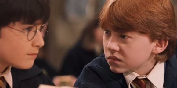 1. Rupert Grint (Ron Weasley) solo ha visto las tres primeras películas de Harry Potter